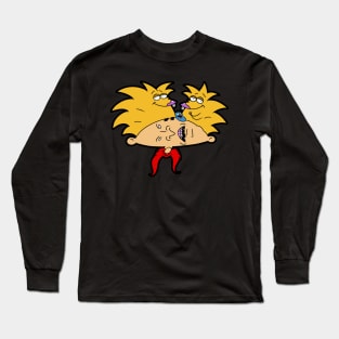 arnold collage Long Sleeve T-Shirt